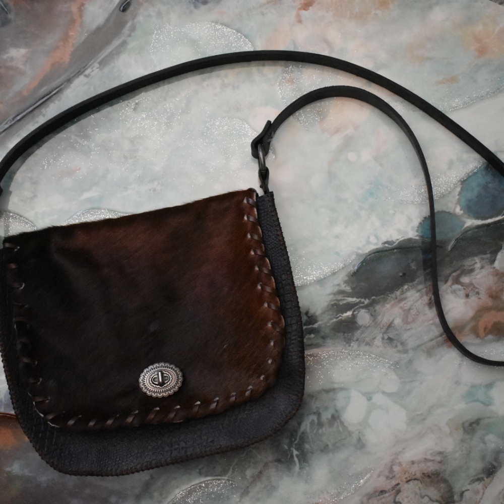 Handmade leather purse
